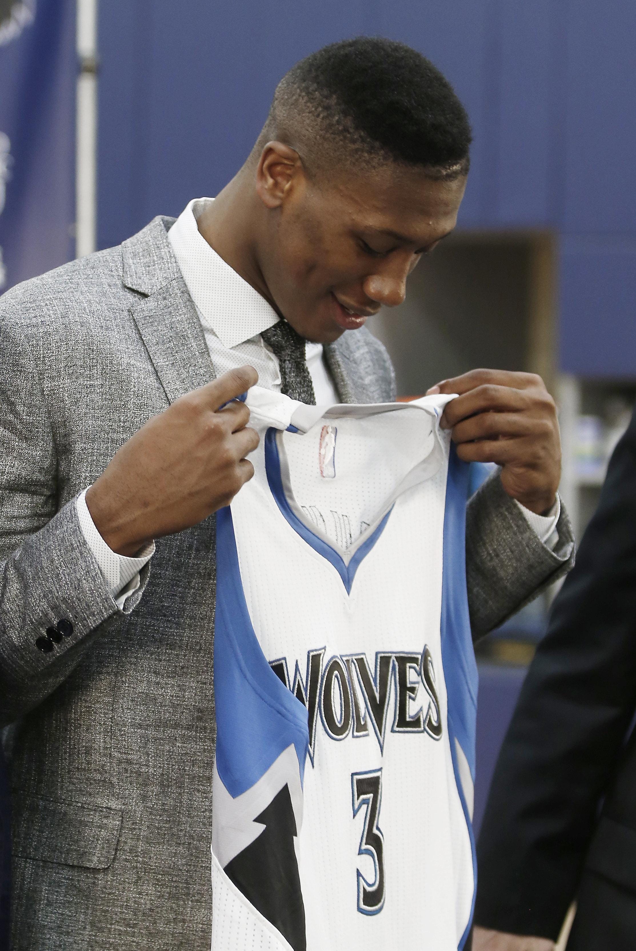 kris dunn minnesota timberwolves jersey